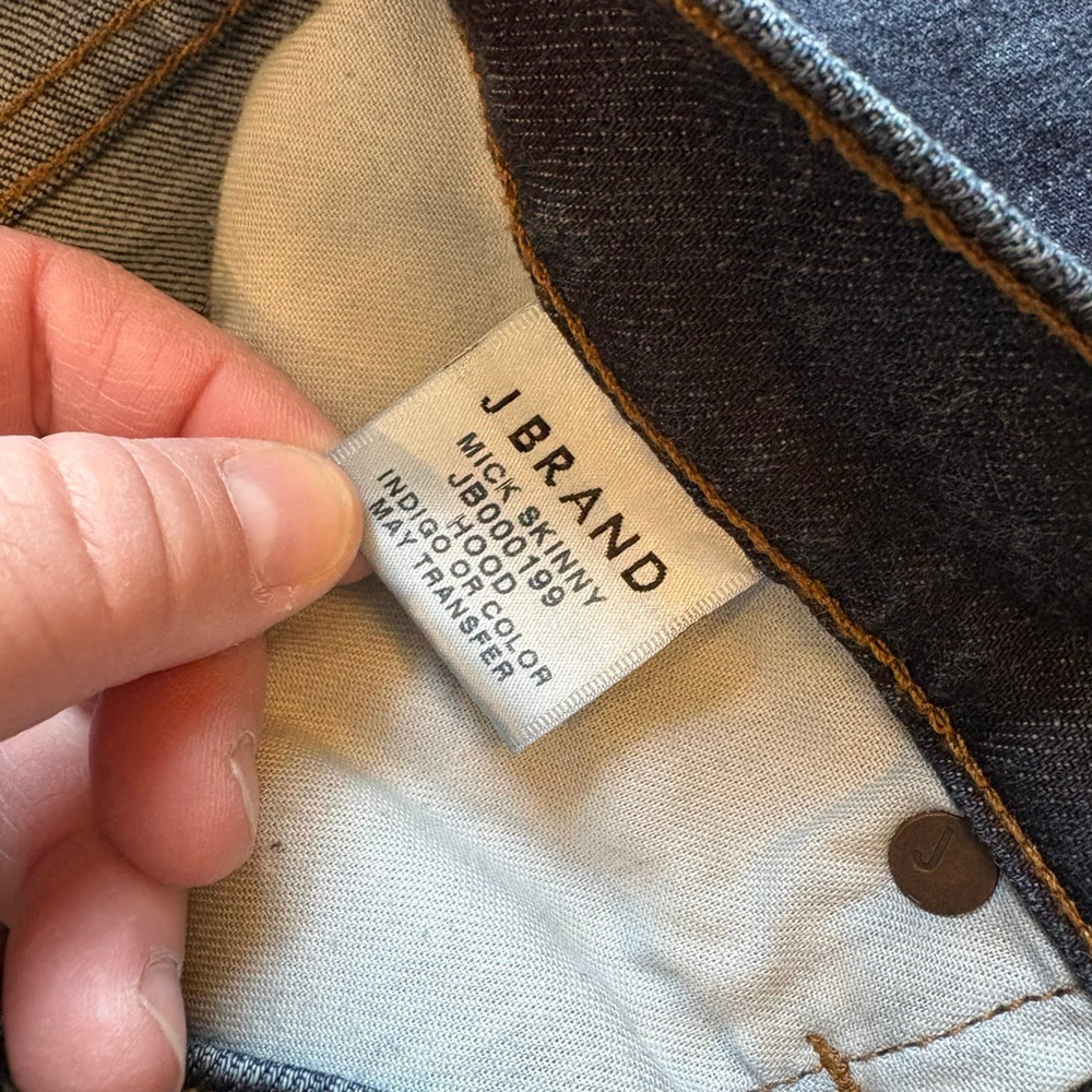 J Brand Mick Skinny Jeans Hood Wash Men’s Size 29 - Picture 7 of 9